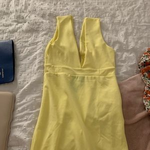 YELLOW MAXI DRESS